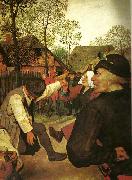 Pieter Bruegel detalj fran bonddansen oil painting reproduction